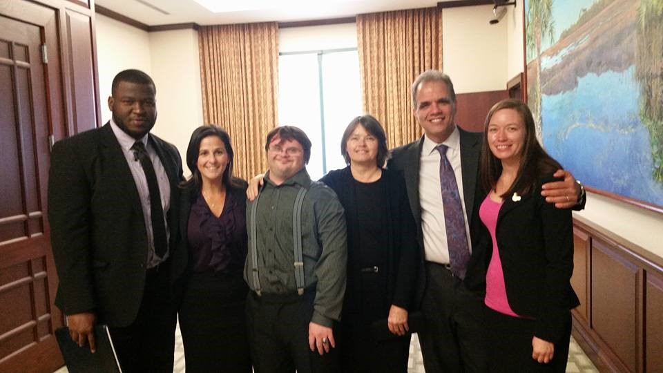 The team at the appeallate court - Sam Rony, Rachel Goldstein, Karl Hunt, Dyan Hunt, Matthew Dietz, and Jennifer Hunt