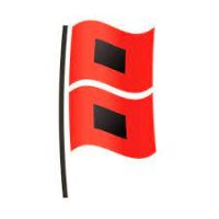 hurricane warning flag