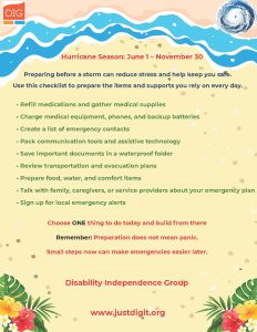 hurricane preparedness checklist 