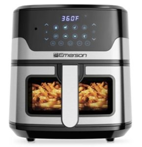 digital air fryer with voice command